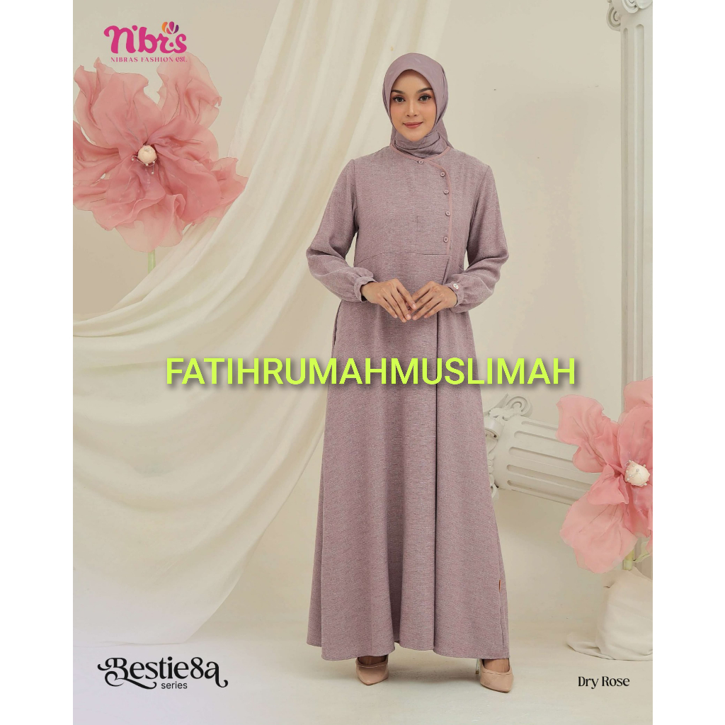 NEW / TERBARU / NIBRAS / GAMIS DEWASA / GAMIS NIBRAS / GAMIS / BESTIE 8A / BESTIE 8A / NIBRAS GAMIS