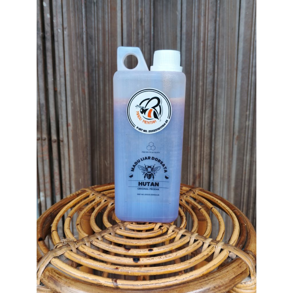 

[Raw Honey] Madu MENTAH HUTAN DORSATA 1Kg free 100gram madu all varian