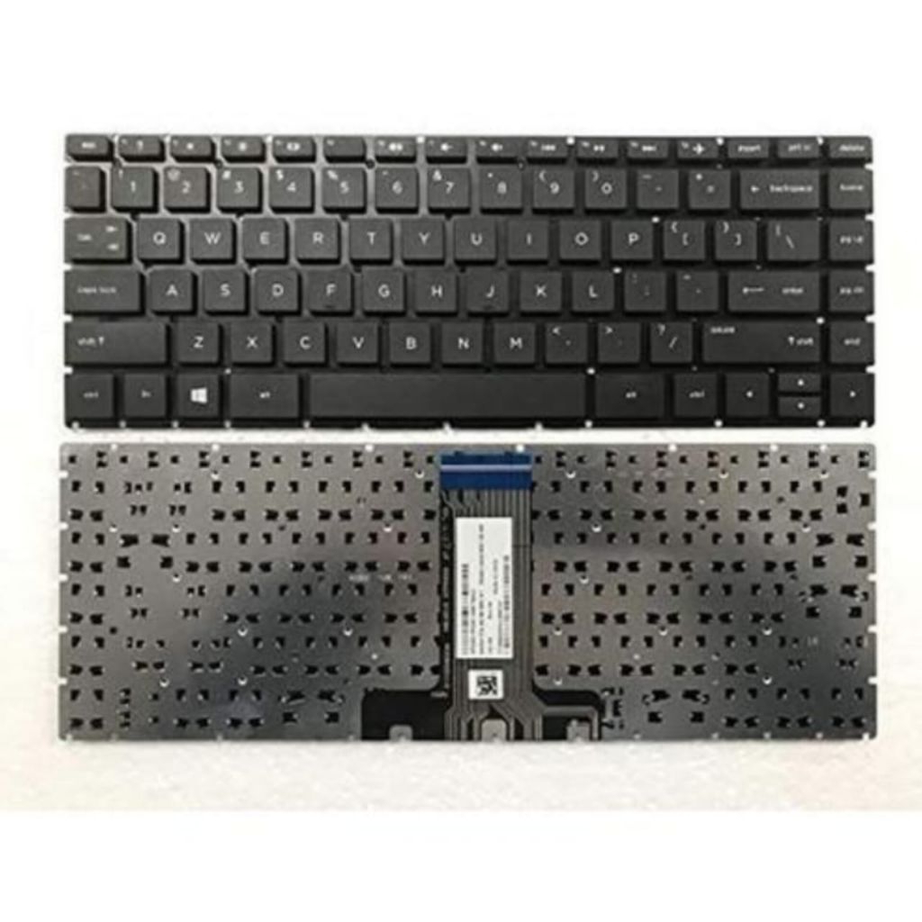 Keyboard HP 240 G6, 245 G6, 246 G6, 14Bw Hitam