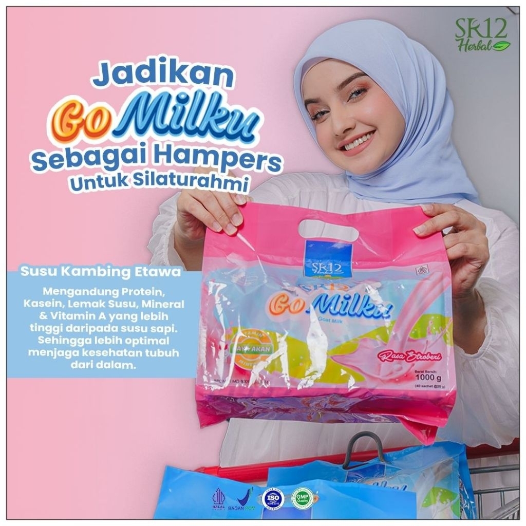 

Susu Kambing / Susu Kambing Etawa / Susu Etawa / Etawalin / Etawaku / Penggemuk Badan / Susu Go Milku Sr12 SACHET
