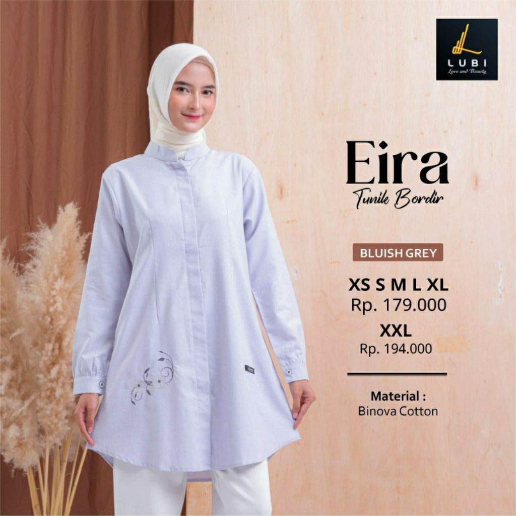 TUNIK EIRA BLUISH GREY | TUNIK LUBI