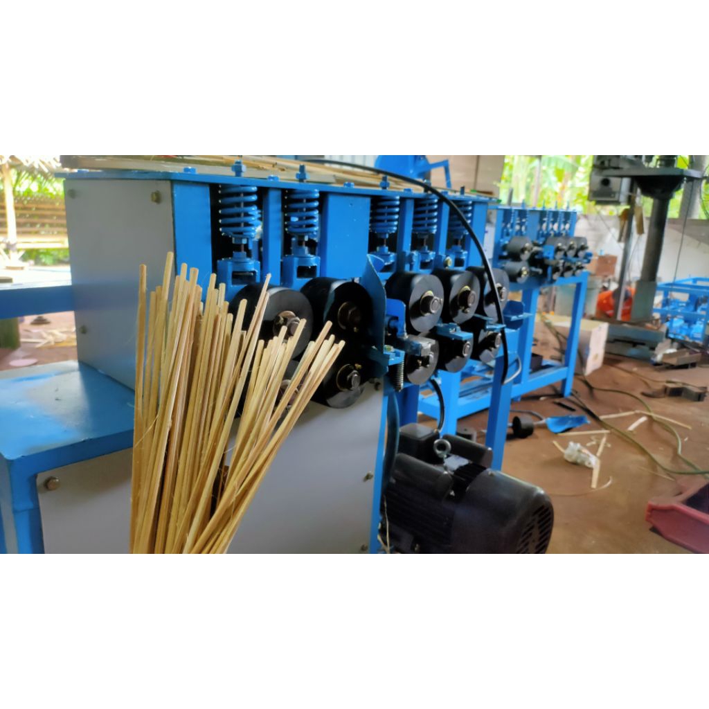 Mesin tusuk sate serut keluar 4/5 lidi