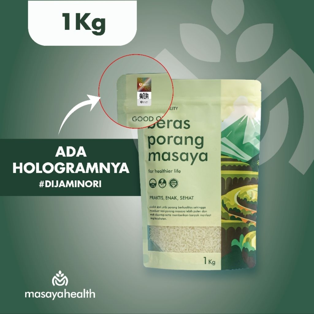 

MASAYA BERAS PORANG 1KG