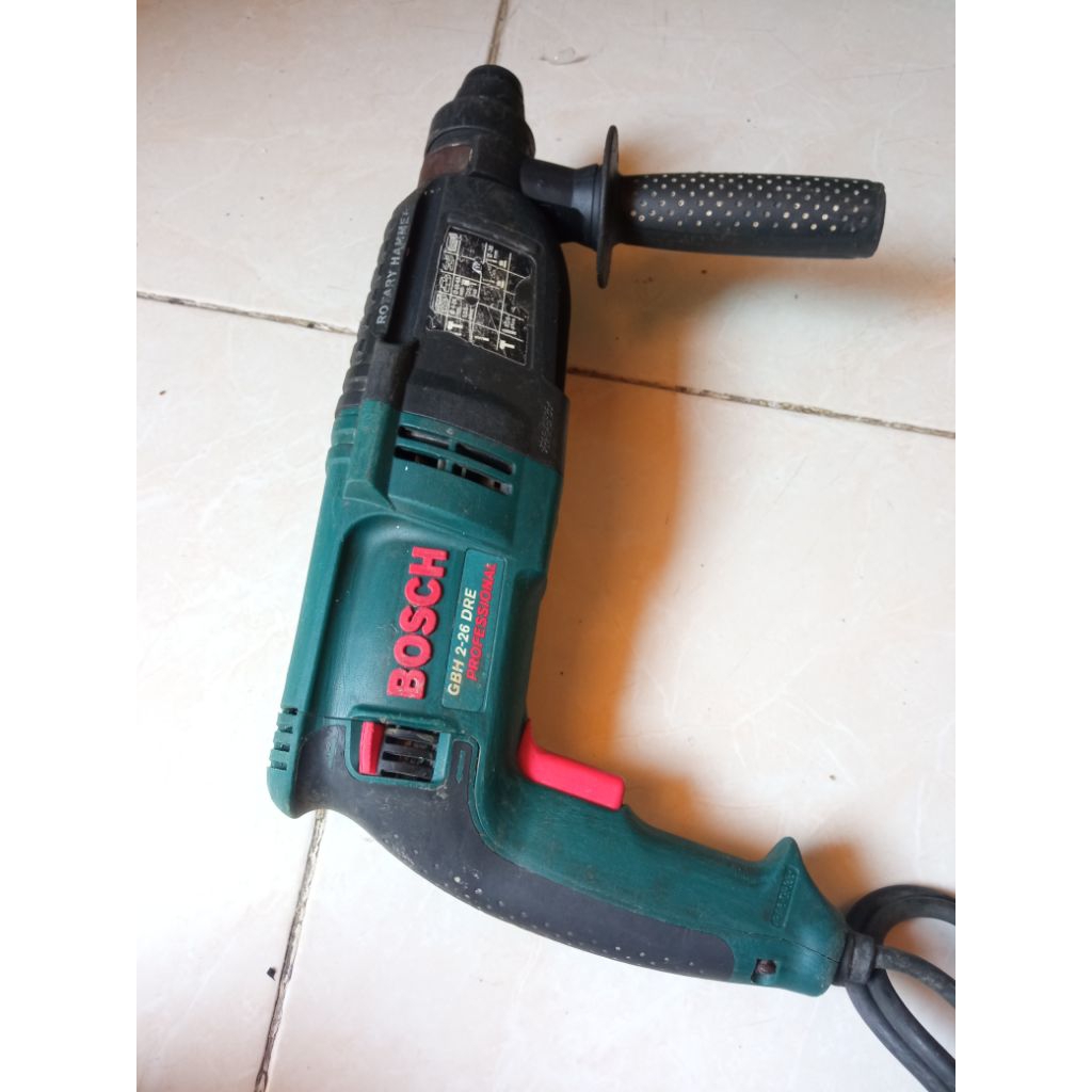 bor beton bobok Bosch GBH 2-26 DRE 3mode kondisi bekas normal semua siap pakai