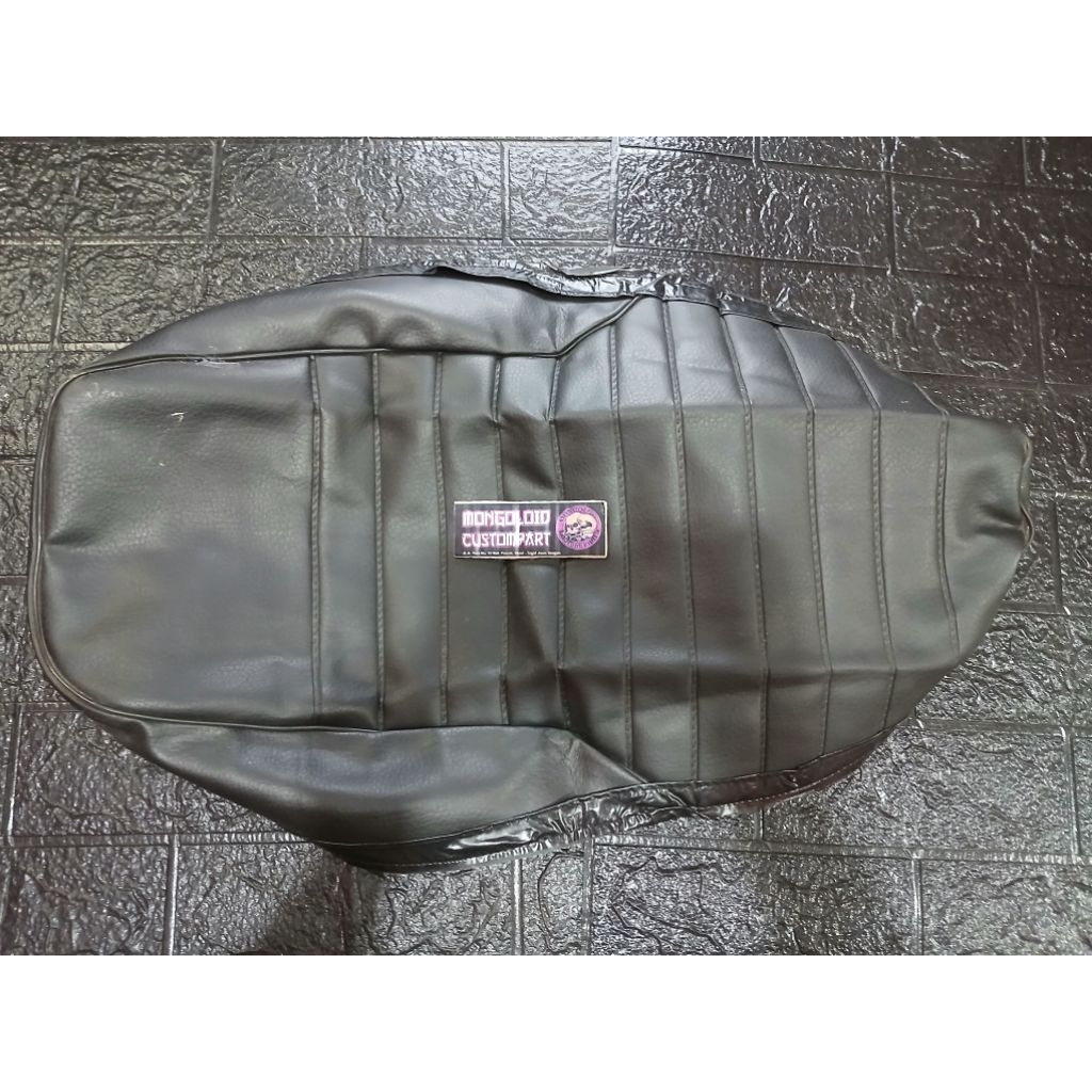 nos bahan tebal kulit cover tutup jok sadel SUZUKI FR70 FR 70
