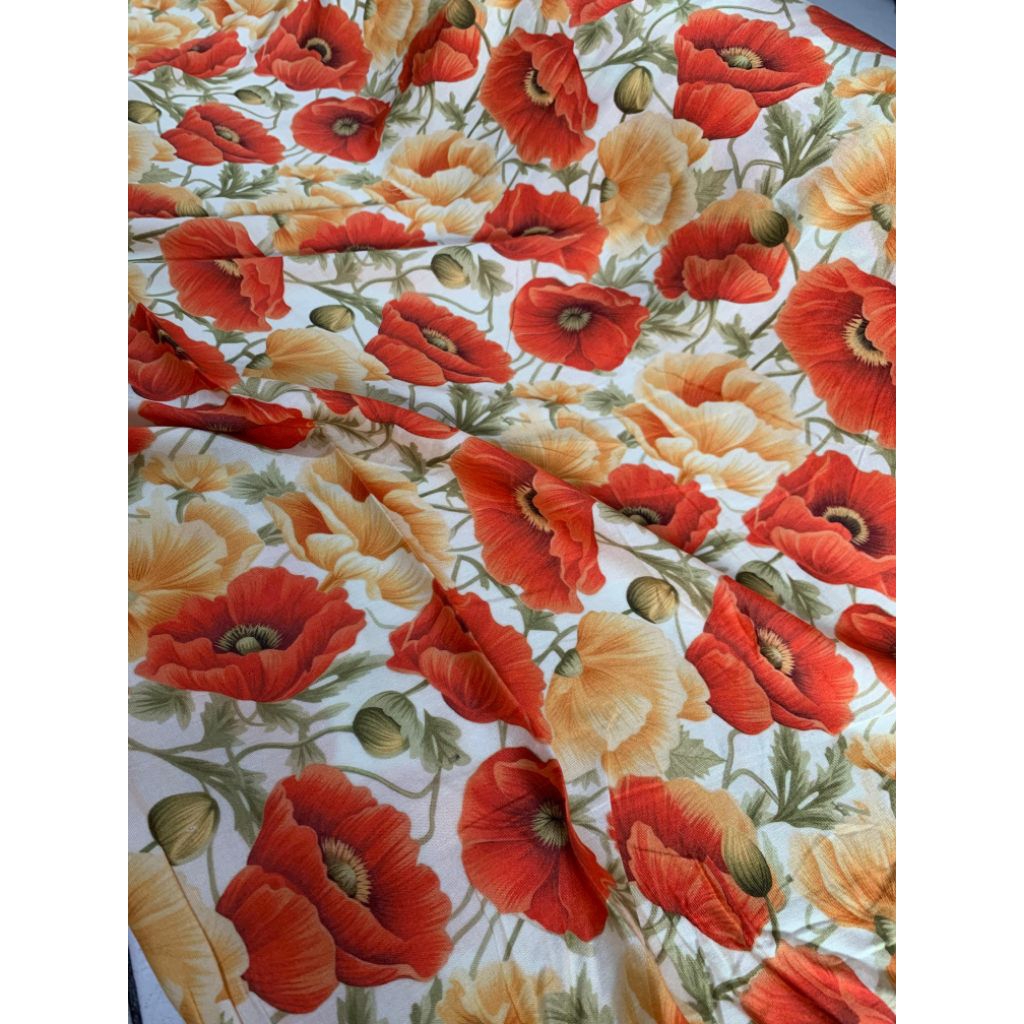 BAHAN KATUN RAYON MOTIF/VISCOSE