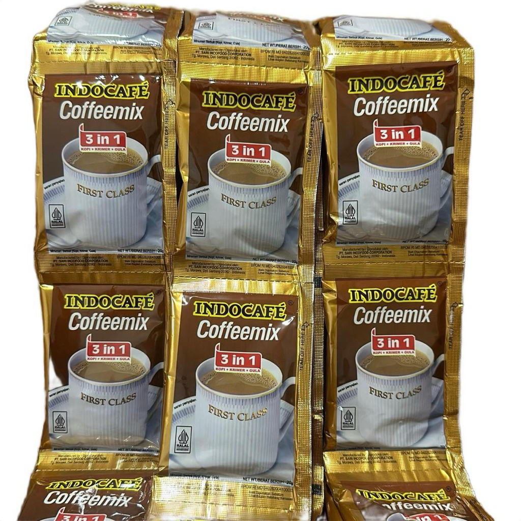

[30pcs] indocafe coffemix 3in1 20g 30pcs/3renceng Coffee Instan Kopi