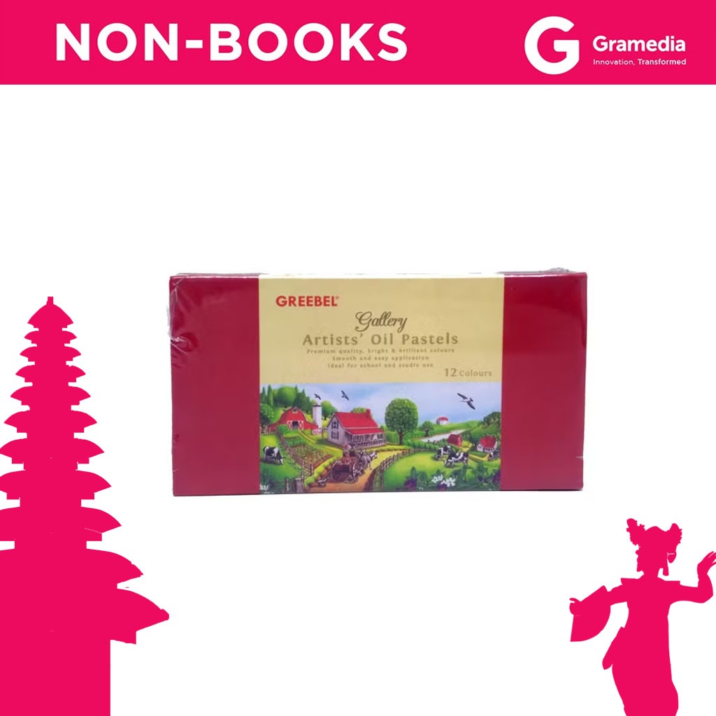 

Gramedia Bali - GREEBEL ARTIST OIL PASTEL 12C CRD