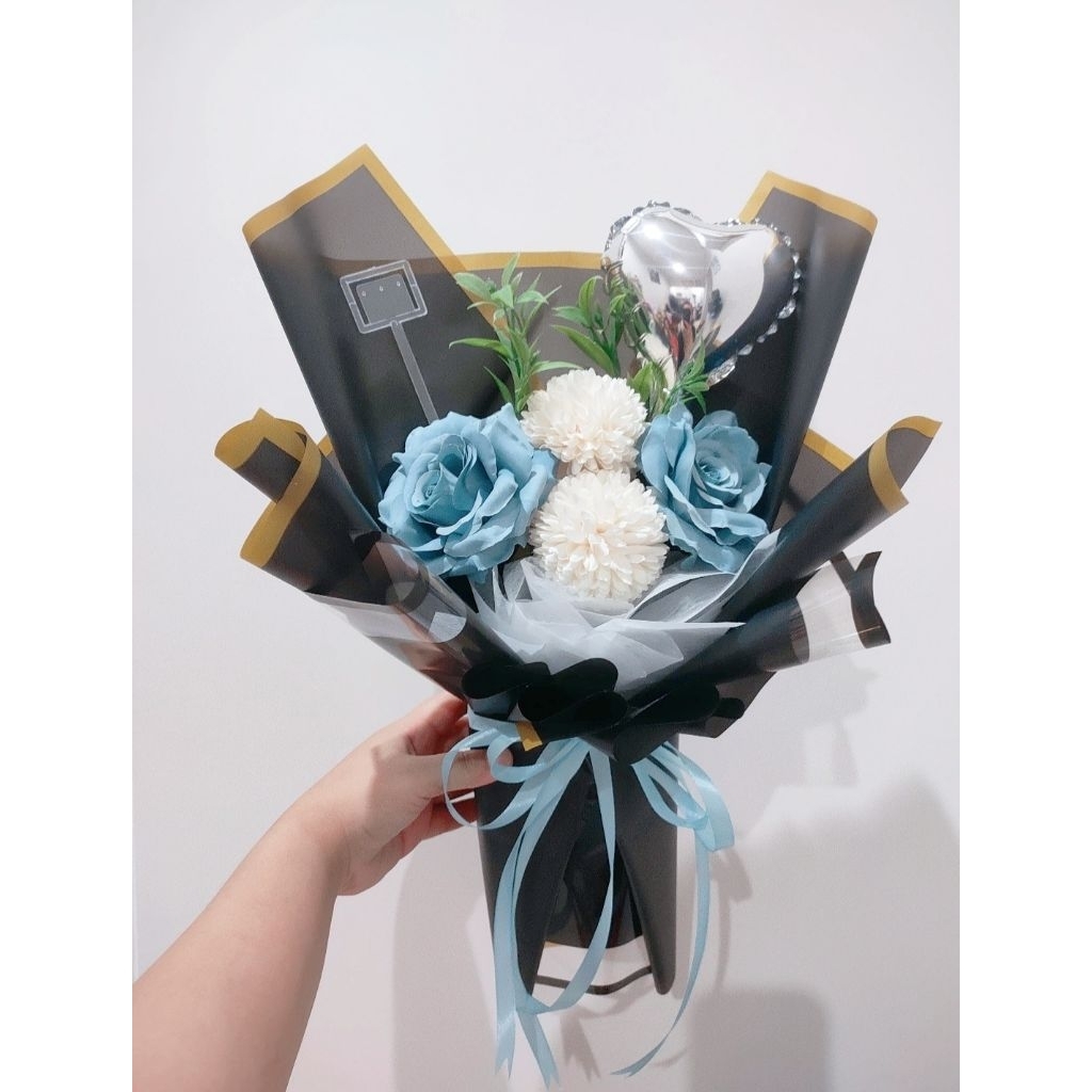 SWEET LEN'S BOUQUET - BOUQUET ARTIFICIAL | BUKET WISUDA | BUKET ULANG TAHUN | ARTIFICAL FLOWER TANGE