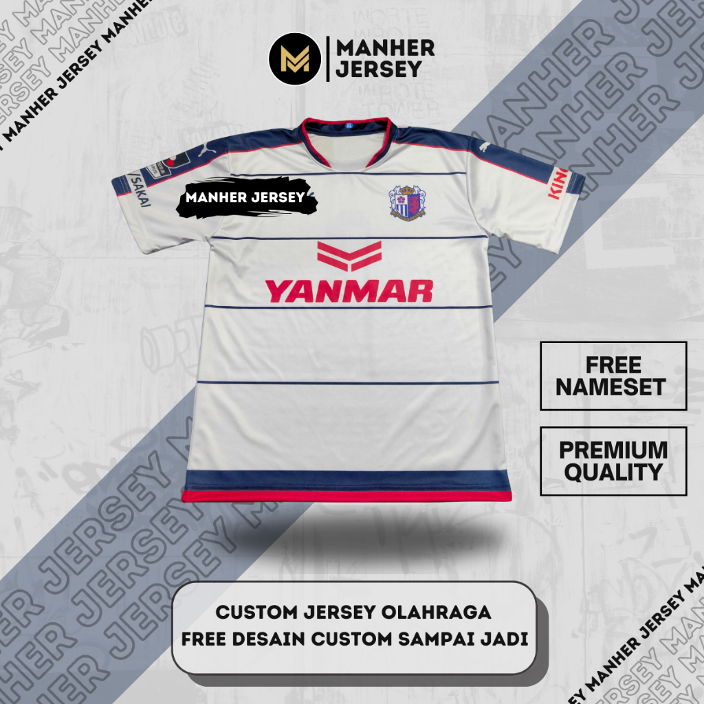JERSEY CEREZO OSAKA 2015 2016 FULL PRINTING