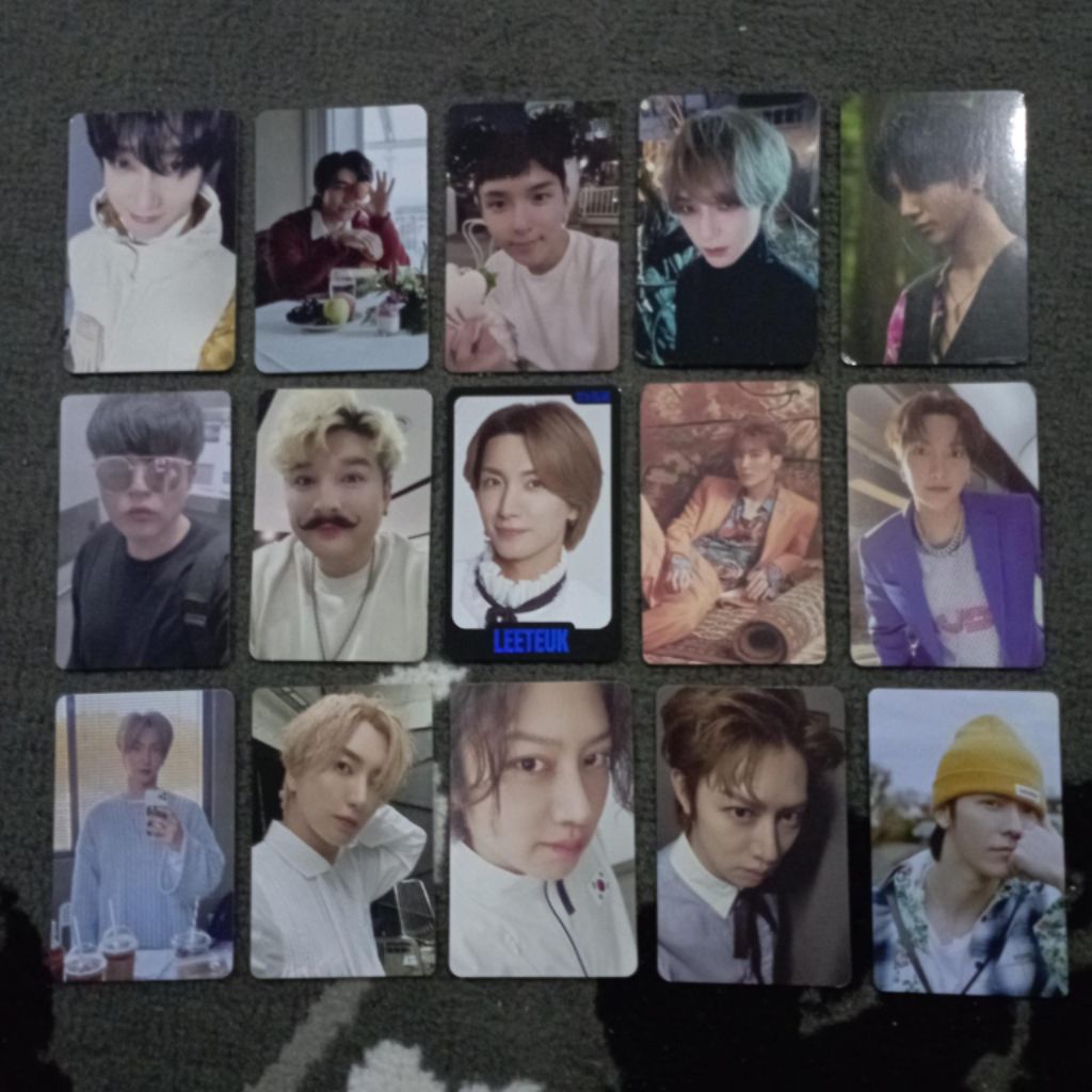 Album Love Story Kyuhyun, Album The Renaissance Eunhyuk, Photocard Super Junior