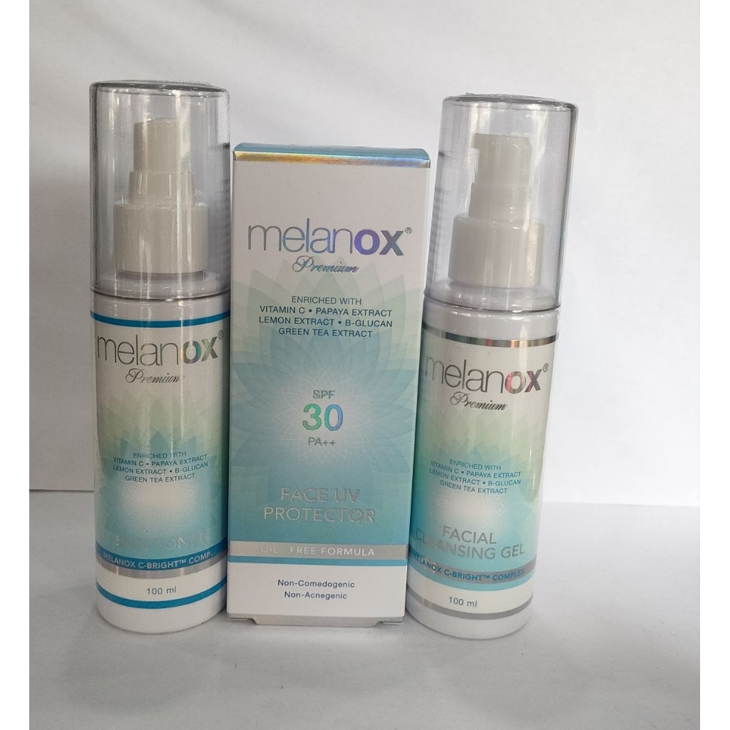Paket Melanox Toner, Melanox FC Gel, Melanox UV