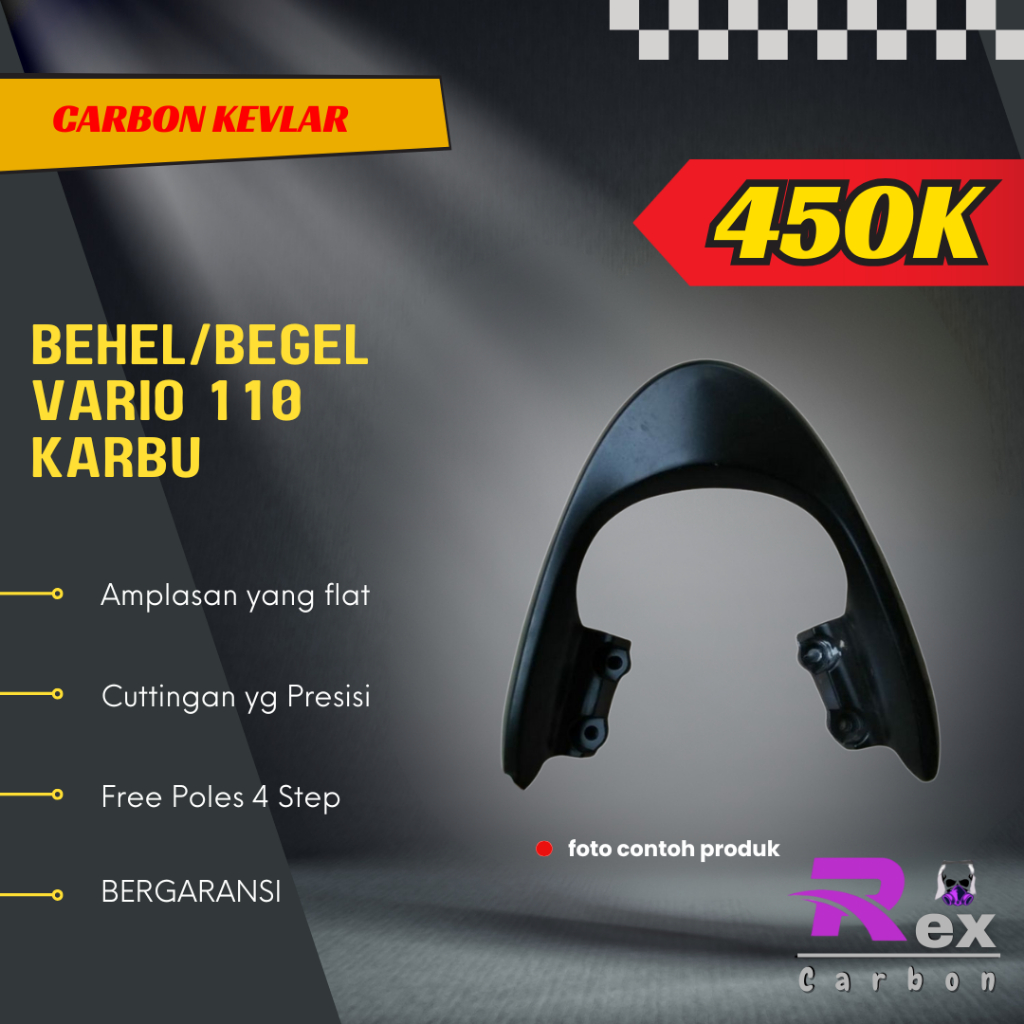 Behel/Begel Vario 110 Lama/Karbu Carbon Kevlar