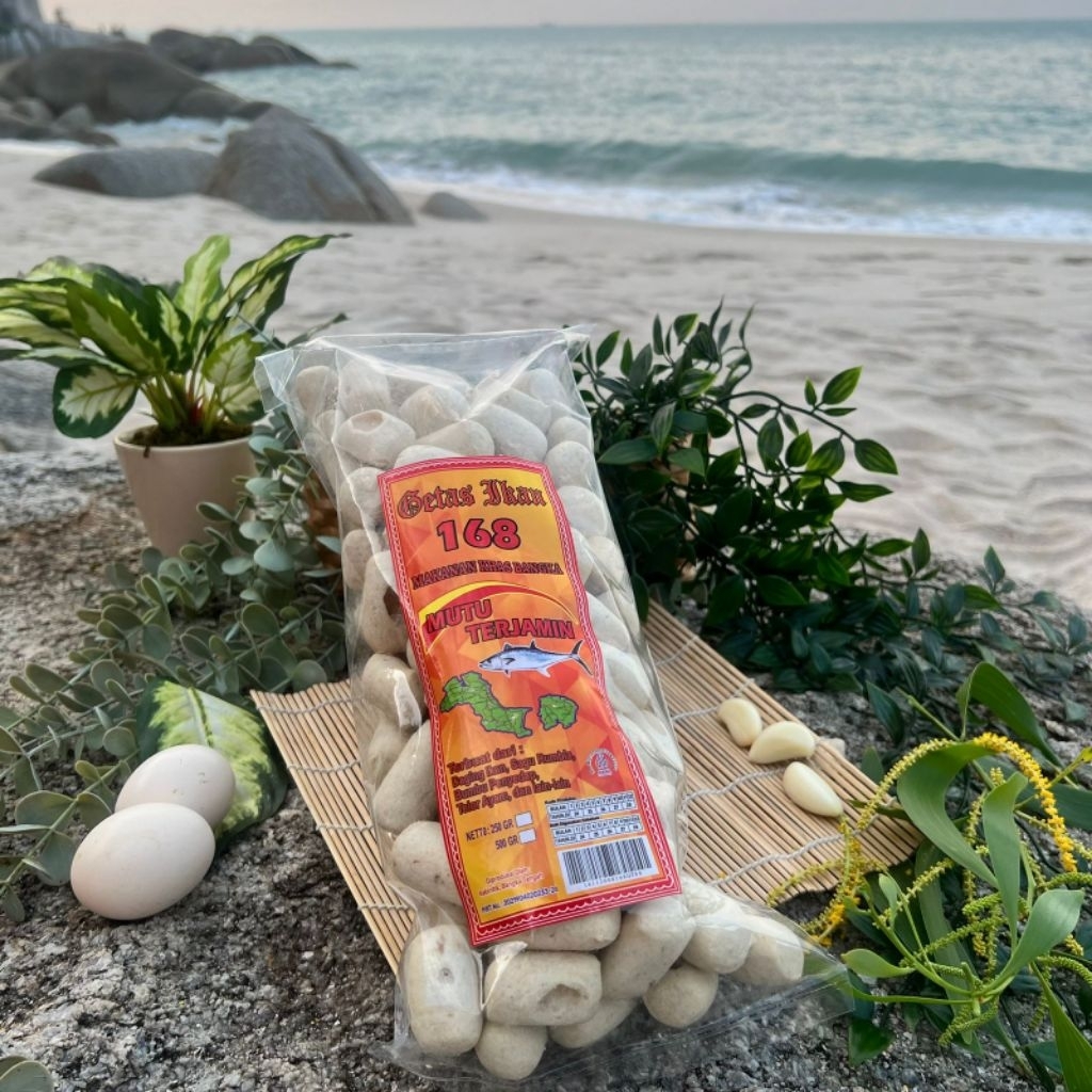 

Getas Ikan Merek 168 Asli Bangka 250 Gram