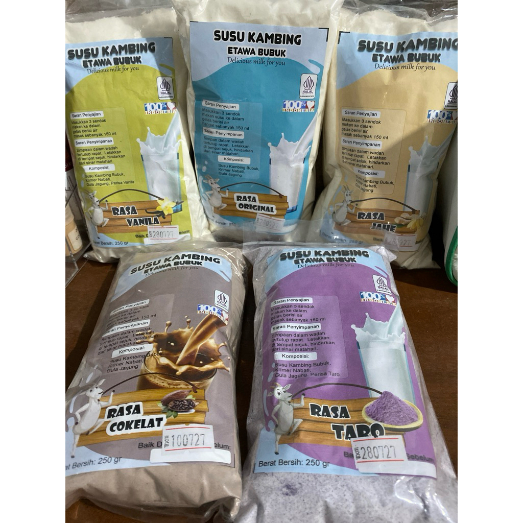 

Susu Kambing Etawa Murni dengan Gula jagung