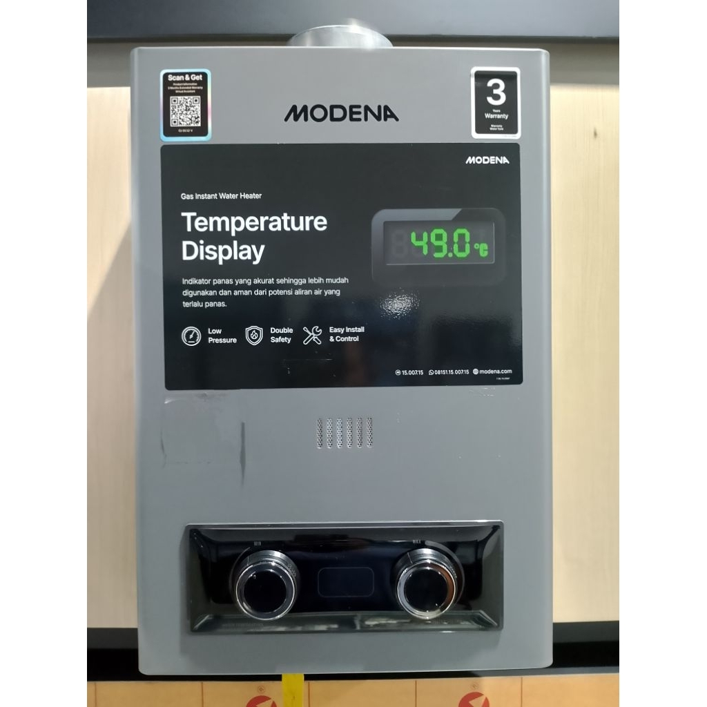 WATER HEATER GAS MODENA GI 0632 V