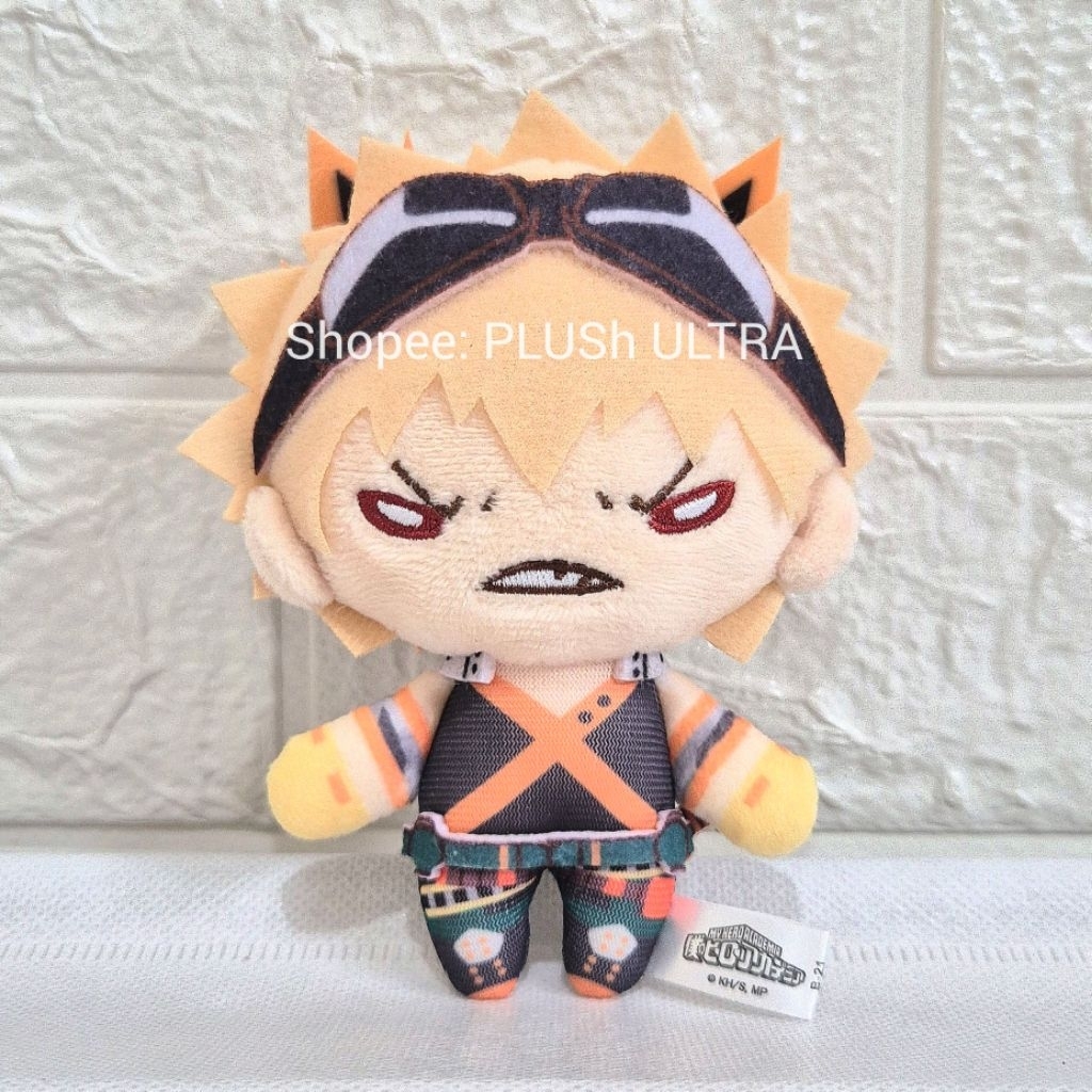 Nitotan Katsuki Bakugo Boku No Hero Academia MHA BNHA Anime Plush Doll Keychain Gantungan Kunci Ganc