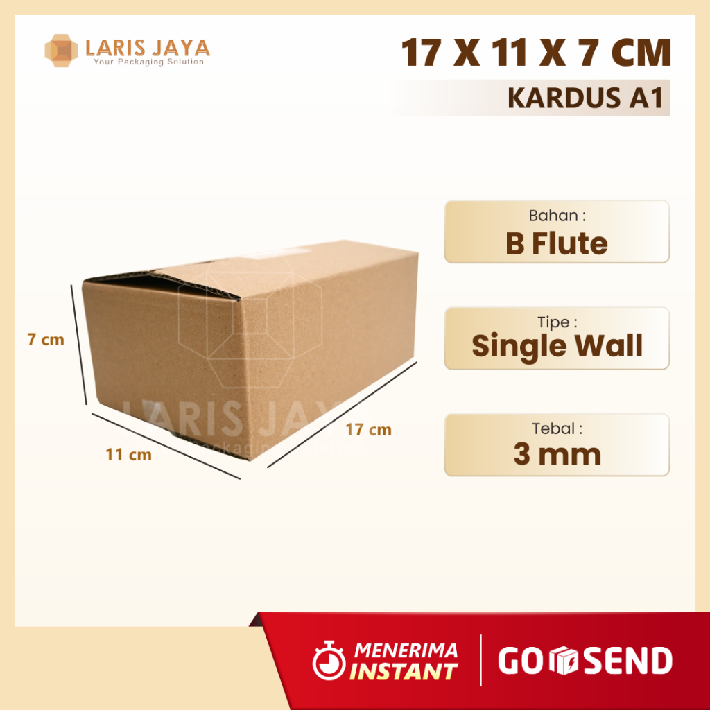 

Kardus / Box / Karton / Kotak Packing Aksesoris HP Kecil Polos - 17 x 11 x 7 cm ( Kardus 17 x 11 x 7 cm )