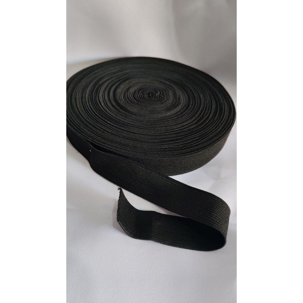 KARET ELASTIS HITAM 2CM & 2,5CM