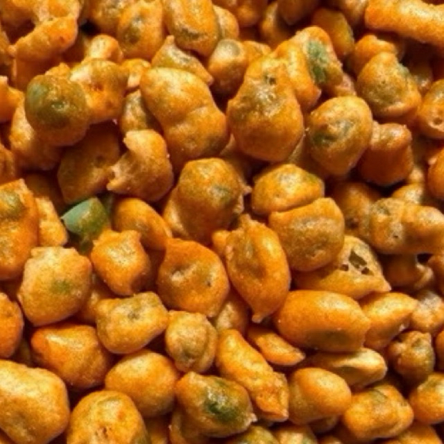 

Kacang polong pedas dan manis polong selimut polong hijau krispi 250 gr