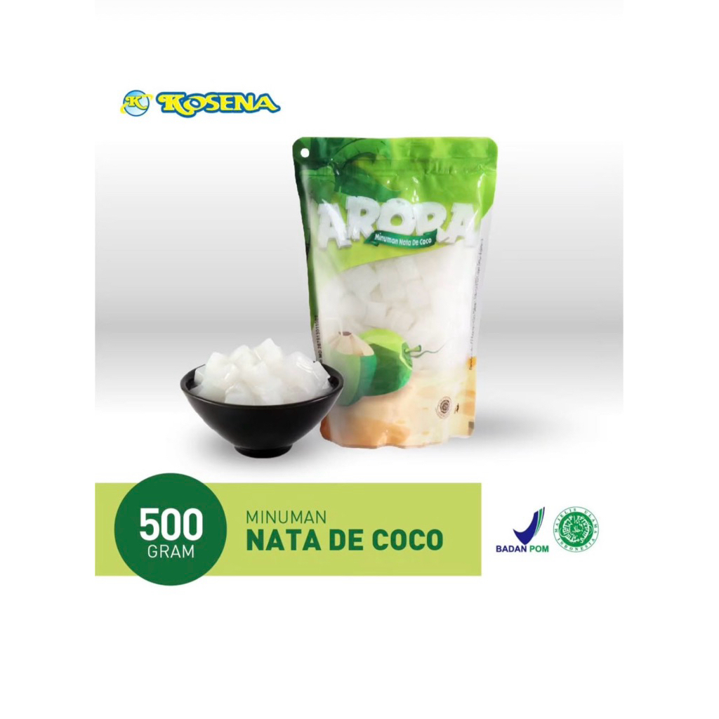 

Isian minuman jelly nata de coco kemasan 500gram / Arora Nata De Coco