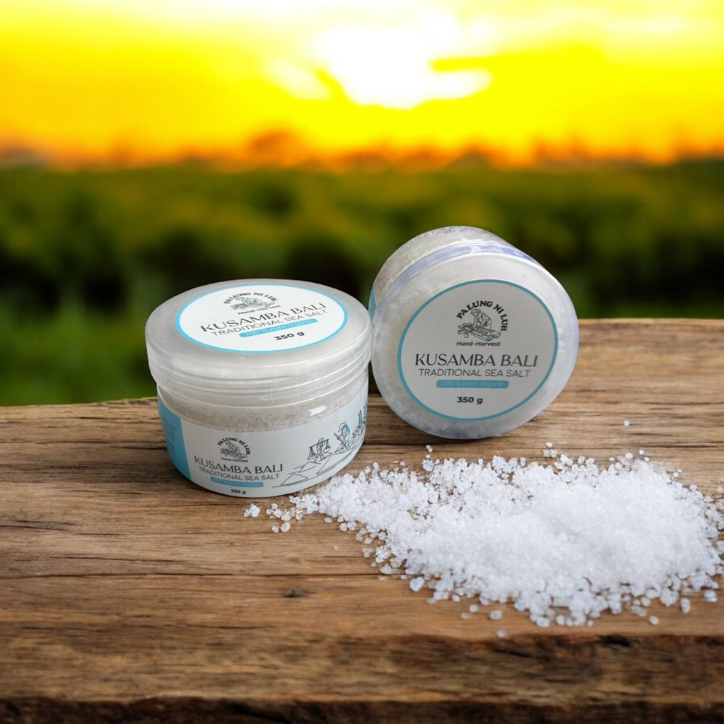 

Garam Kusamba Khas Bali Asli / Kusamba Sea Salt 350g Cap Palung Ni Luh