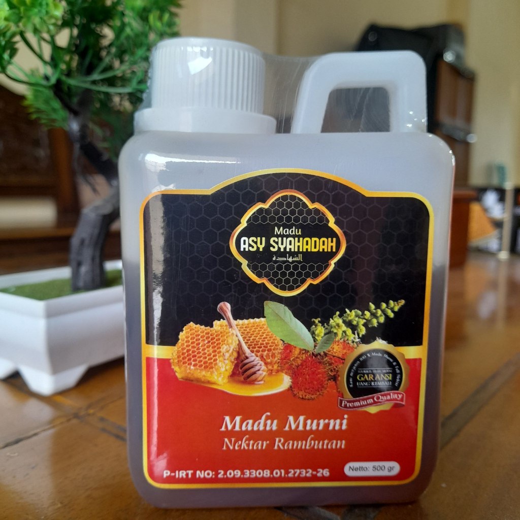 

Asy Syahadah Madu Murni Full Nektar 500g Rambutan Jaminan 100% Asli Gak Murni Uang Kembali