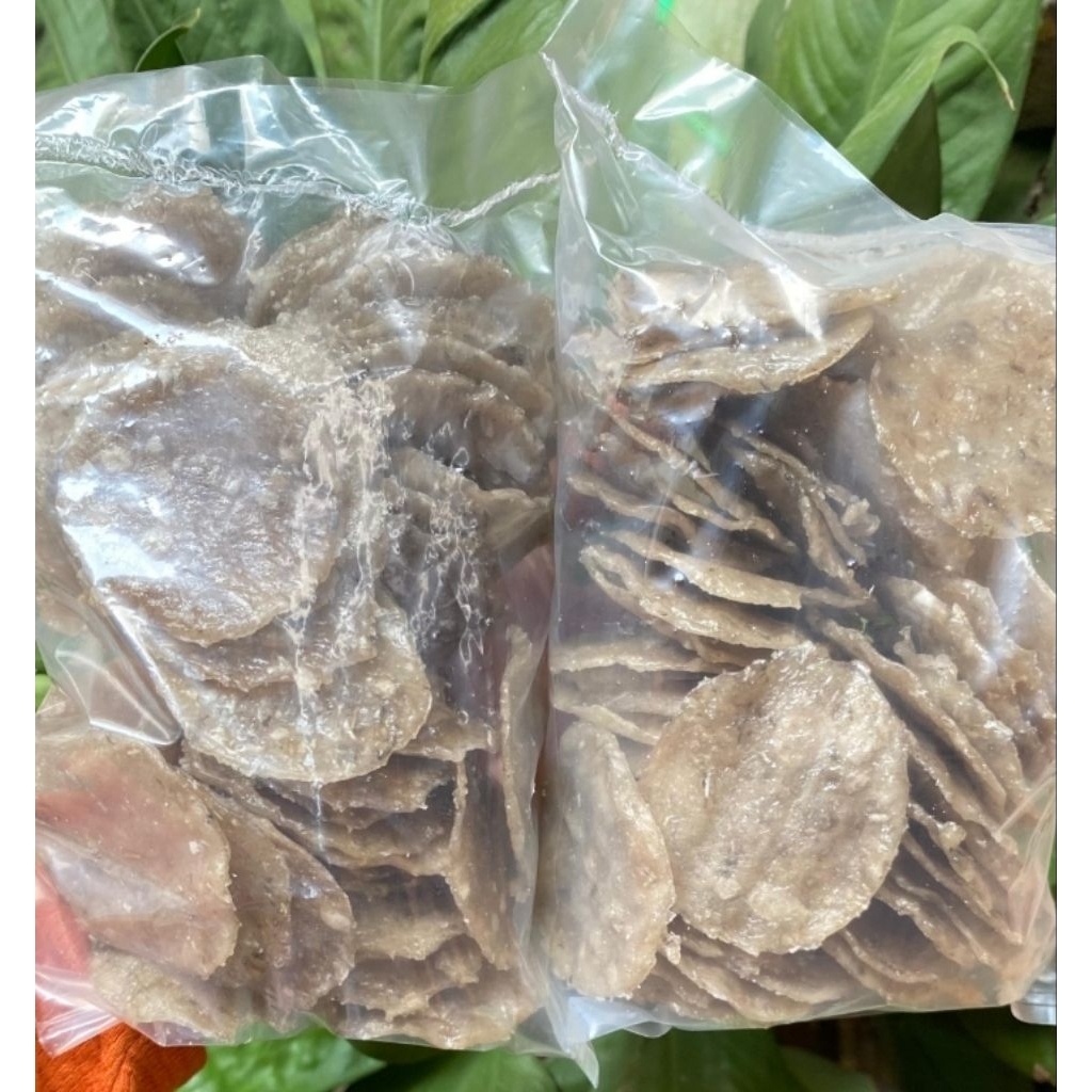 

Kerupuk Kemplang Kecil Ikan Sungai Asli Palembang