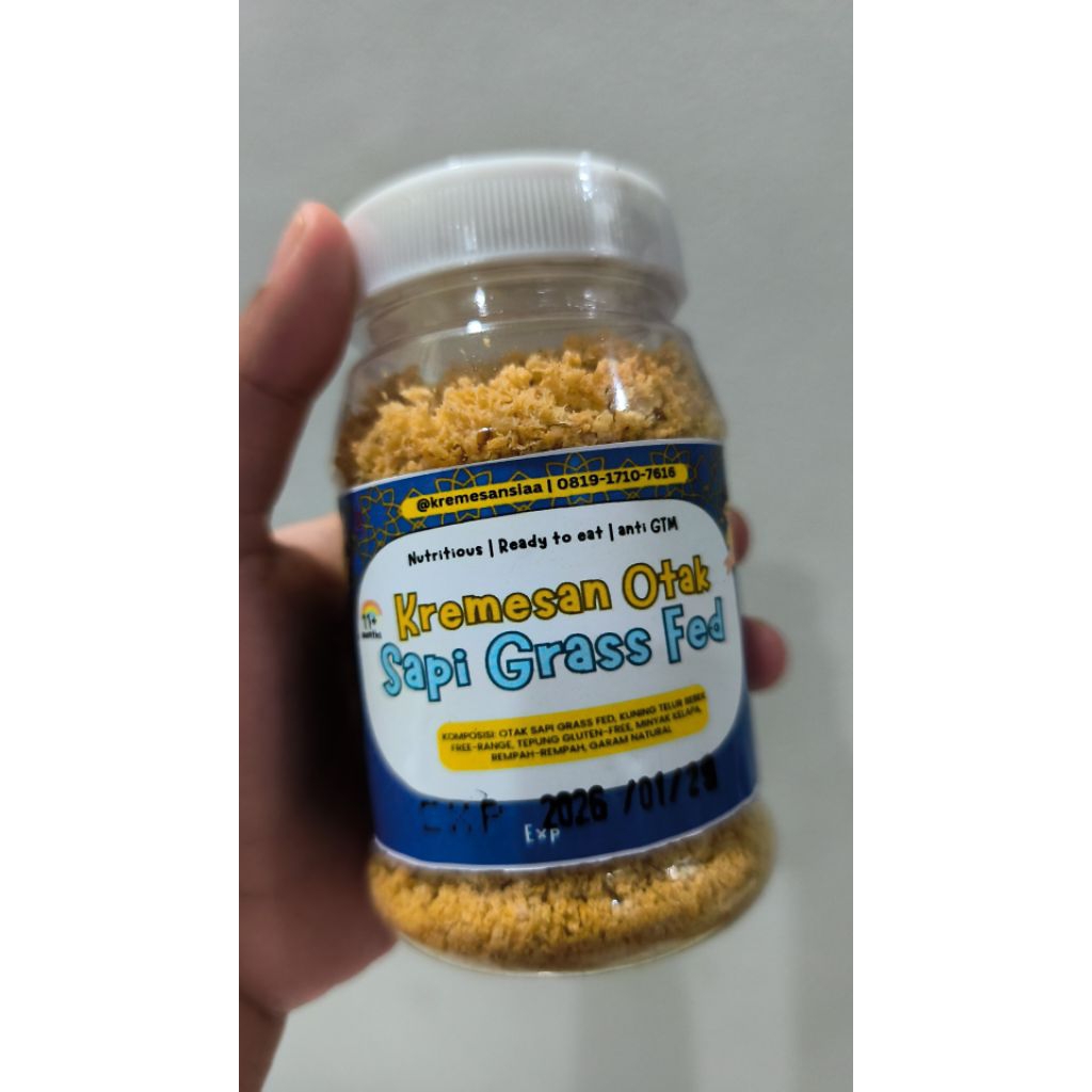 KREMESAN OTAK SAPI - makanan MPASI bayi - catering makanan bayi