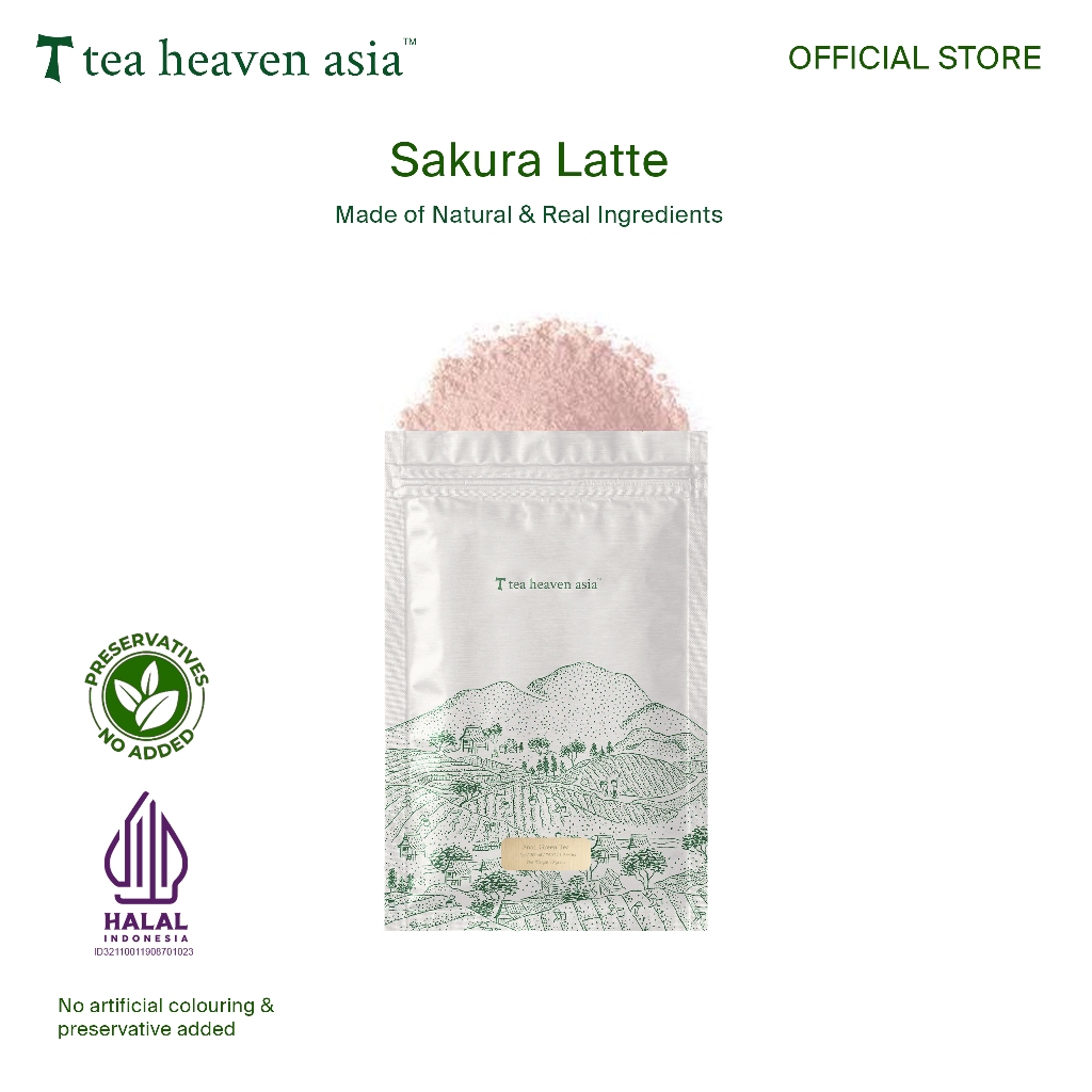 

Tea Heaven Sakura Latte 100gr