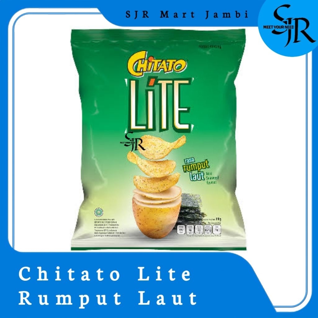 [Snack] Chitato Lite Nori Seaweed 18,5gr/35gr/68gr