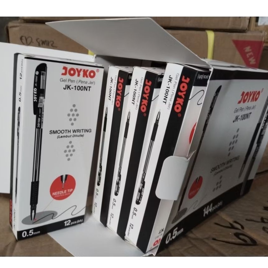 

Bolpoin joyko JK -100 NT "TERMURAH" (1gros/12 pack/144 pcs)