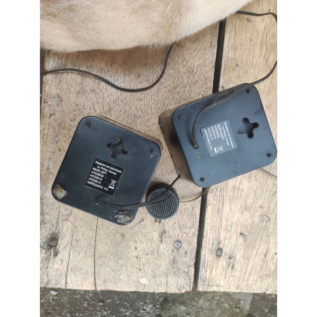 Speaker Satelite Philips Copotan Original 2.5inch Suara Mantap