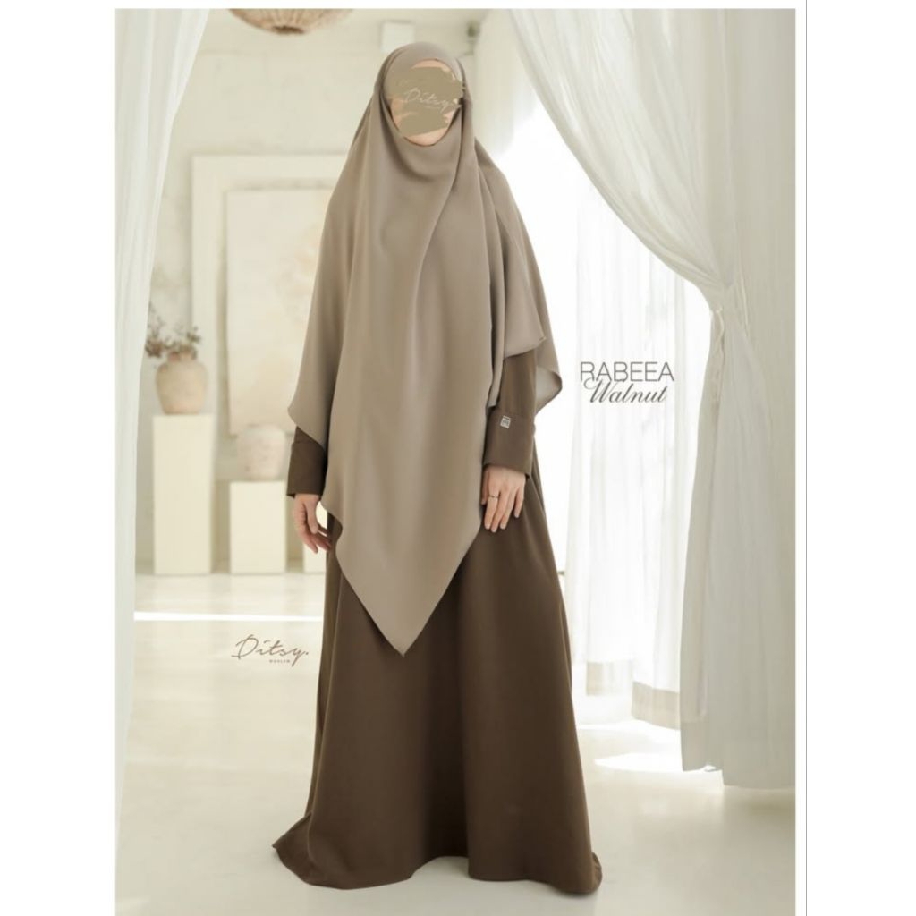 Ditsy Moslem Rabeea Walnut