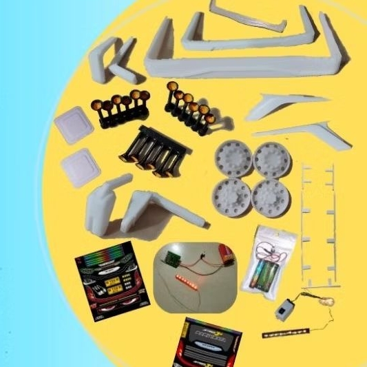 ACC miniatur bus - spion miniatur bus jb3 - topi miniatur bus jb3 - winglet miniatur bus - pintu ata