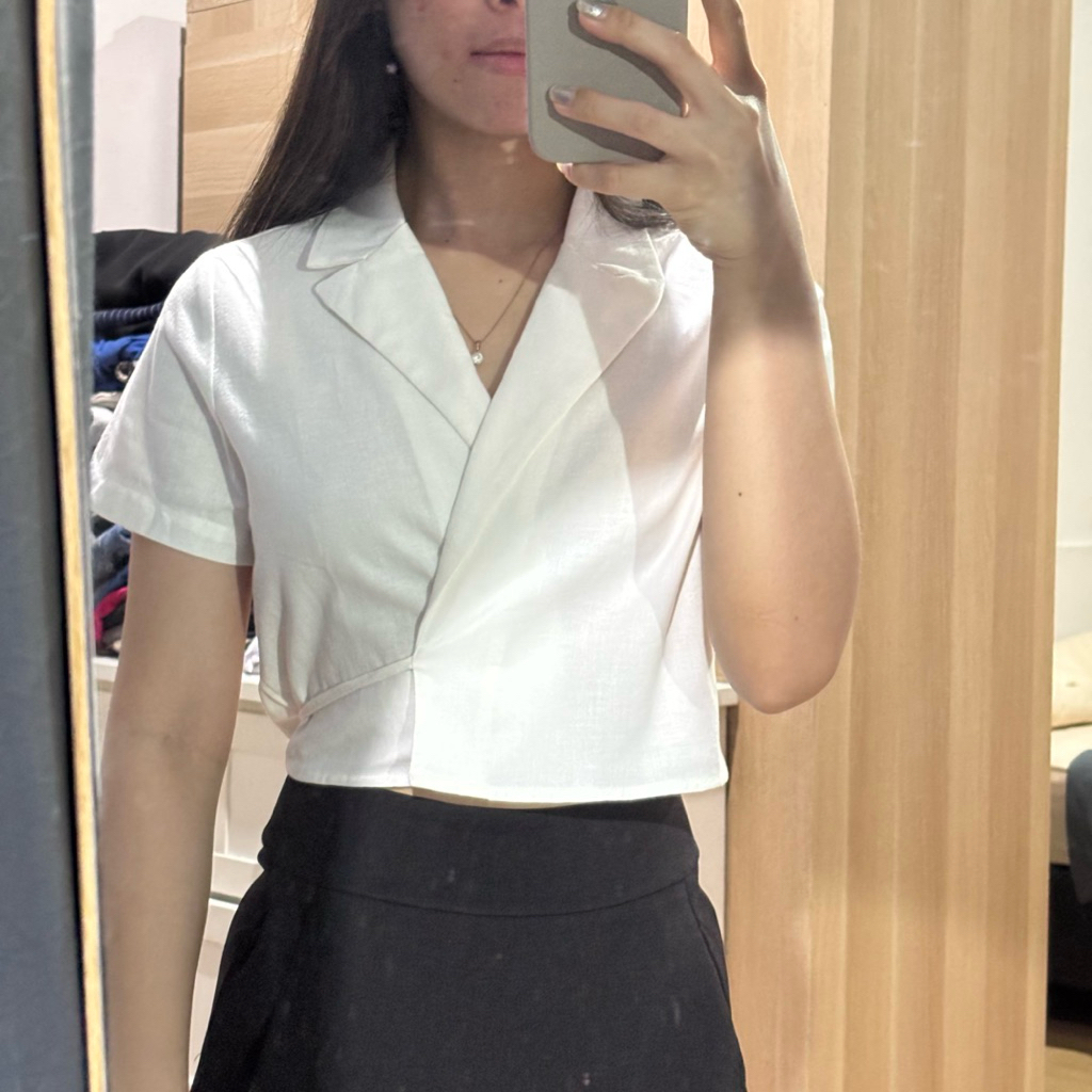 [NEW] COLORBOX CROP BLAZER ADA TAG