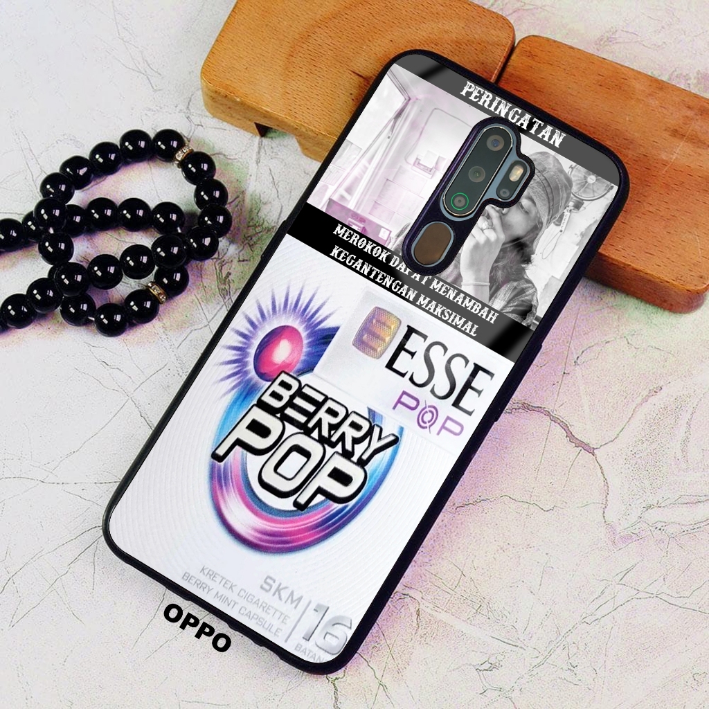 Softcase Glossy Case OPPO A9 A5 2020 Casing Hp Oppo Motif BRAND ROKOK Soft Kesing Silikon Bisa Cod