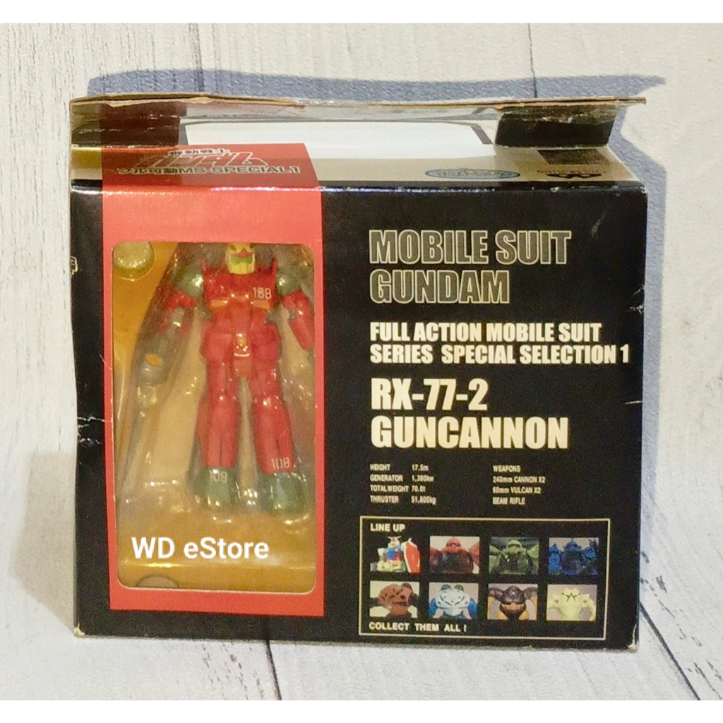 2003 Figure Banpresto Gundam RX-77 2 Guncannon