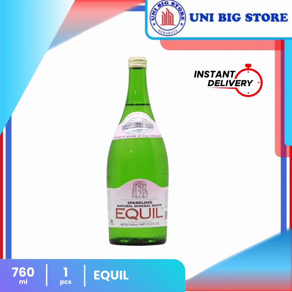 Equil Sparkling Mineral Water 760 ml Air Soda