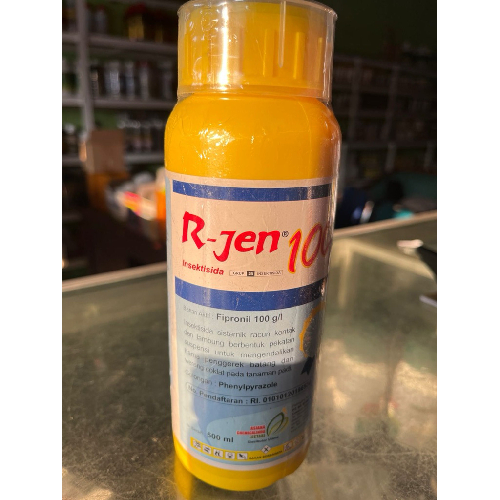 INSEKTISIDA R-JEN 500 ML PEMBASMI SUNDEP ,WALANG SANGIT dan WERENG