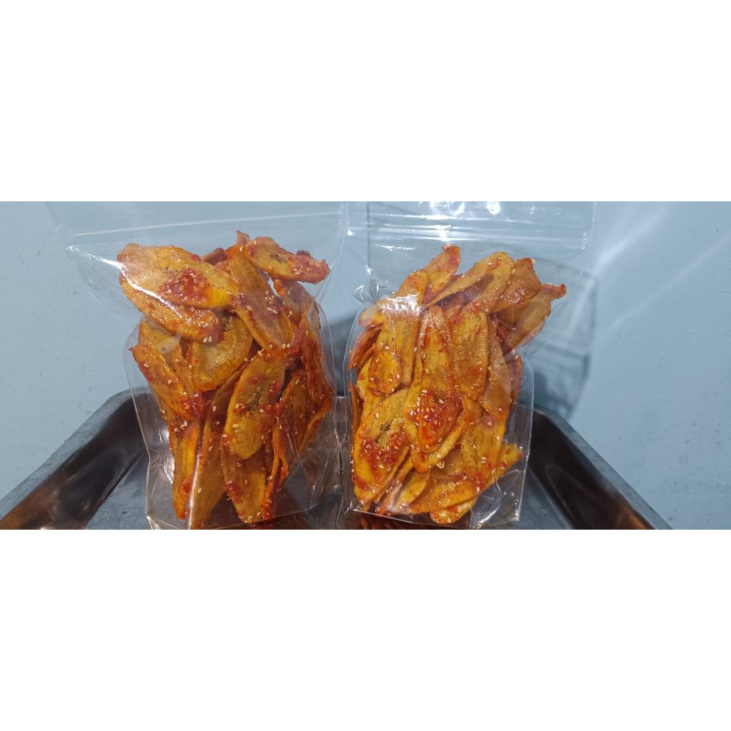 

Keripik Pisang Pedas | Balado Wijen 250 gram