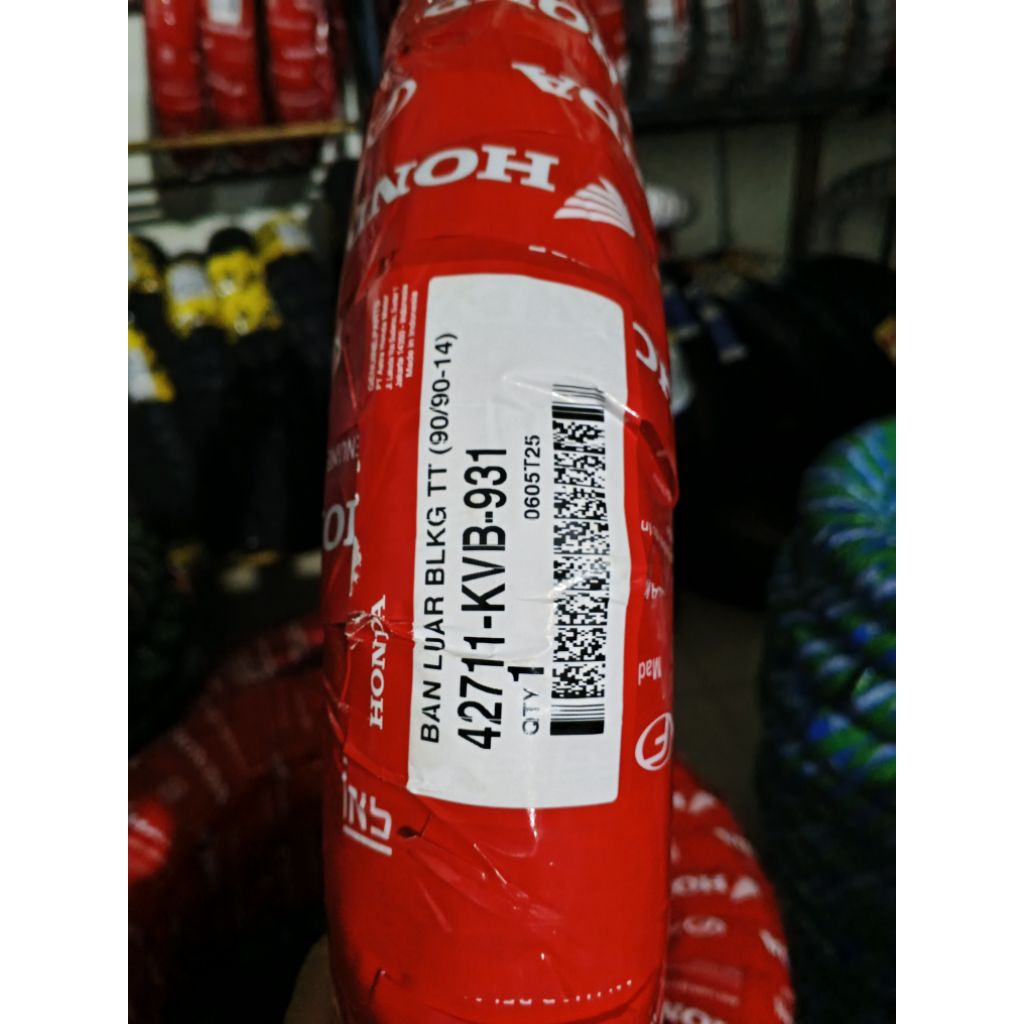 BAN LUAR BEAT VARIO SCOOPY FEDERAL AHM ORIGINAL RING 14 TUBE TYPE