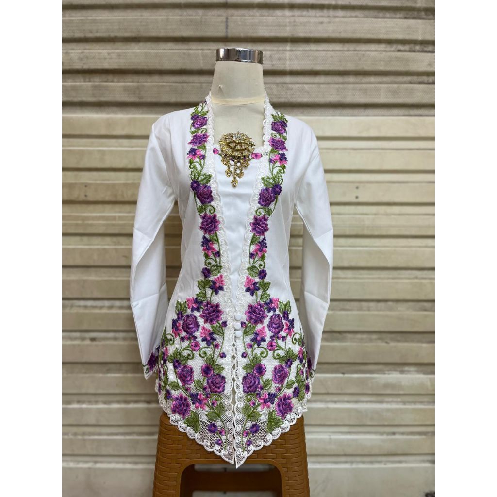 ATASAN KEBAYA ENCIM BORDIR//KEBAYA ENCIM MODEREN//KEBAYA ENCIM BORDIR//KEBAYA KEKINIAN