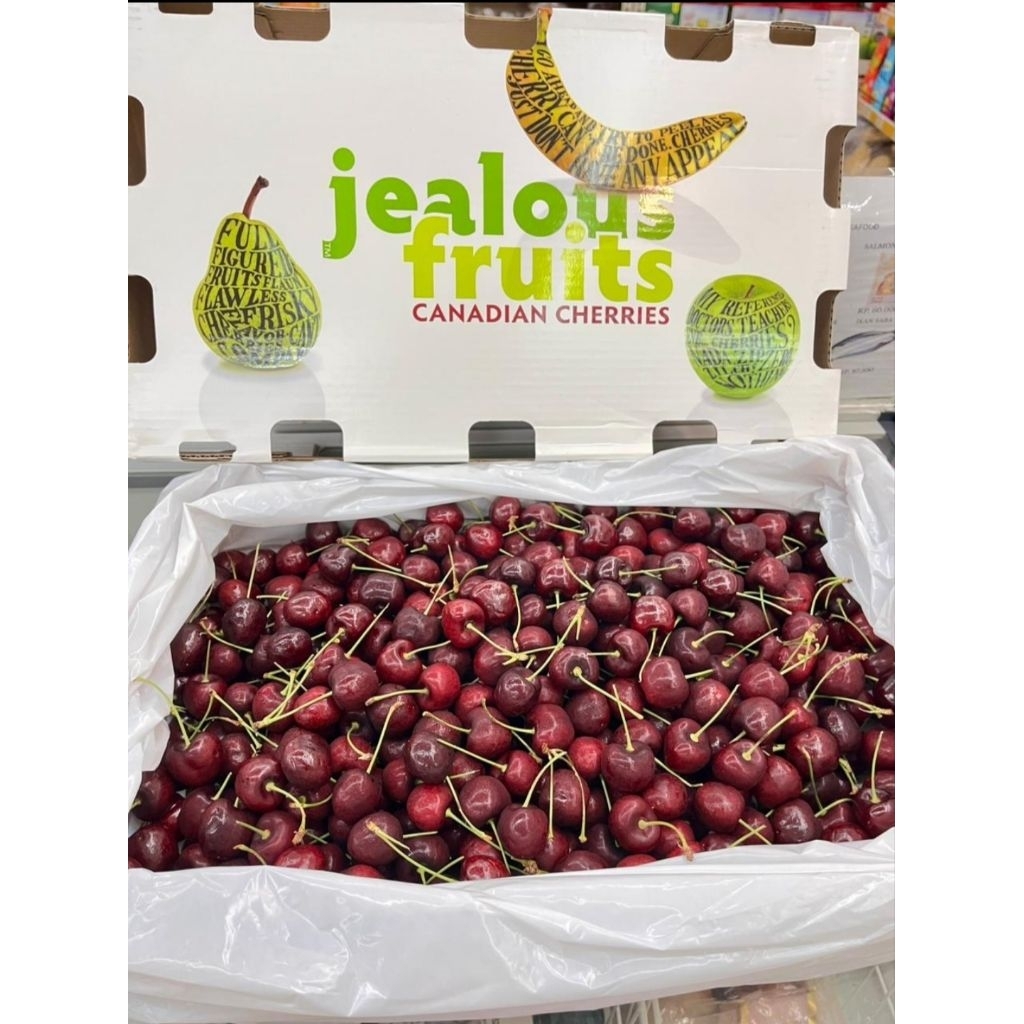 

Buah Segar Cherry buah ceri fresh inport per 1 dus 5kg buah