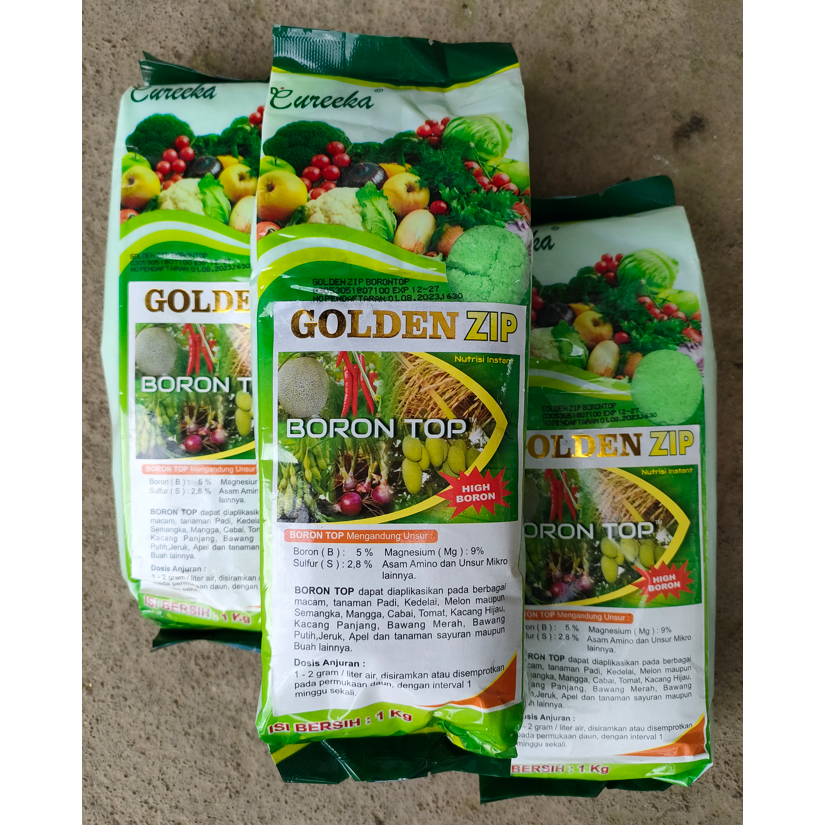 BORON TOP GOLDEN ZIP 1 KG | Pupuk Mikro Boron