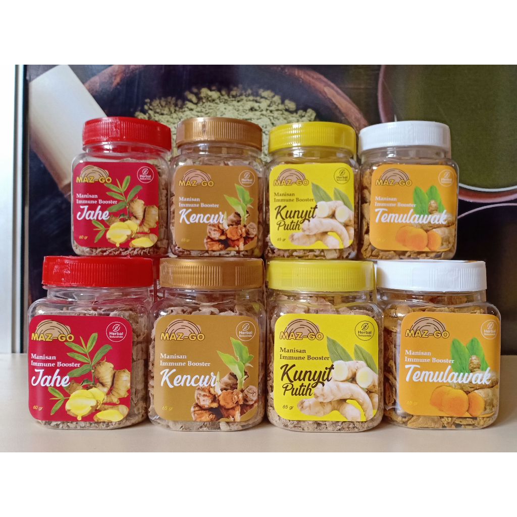 

PAKET 4 VARIAN MANISAN HERBAL EMPON MURAH