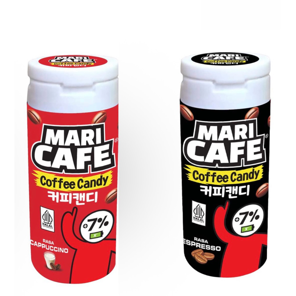 

Mari Cafe Permen Kopi Rasa Espresso / Cappucino 35 gr