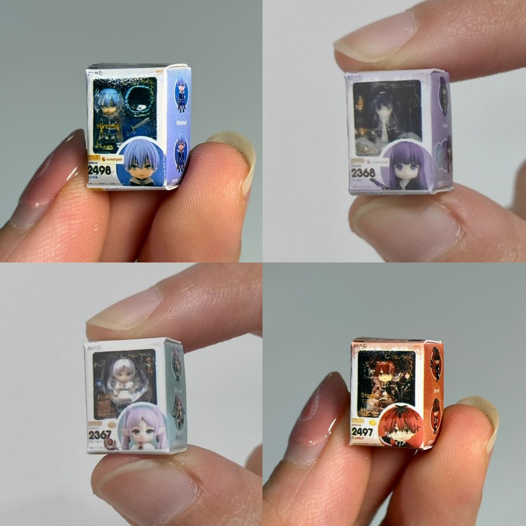 Miniatur Box Magnet Nendoroid 1/12 Sousou no Frieren / Frieren Beyond Journey's End Fern Stark Himme