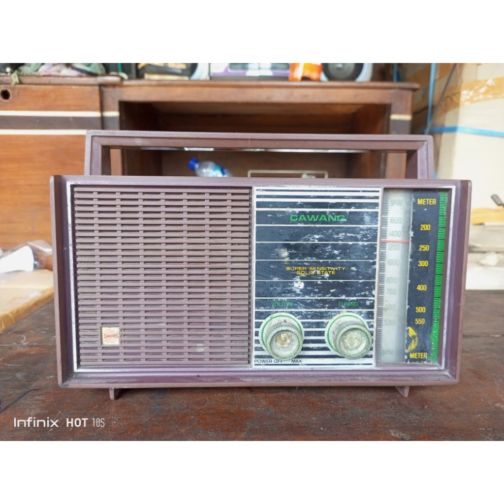 Radio Cawang jadul vintage