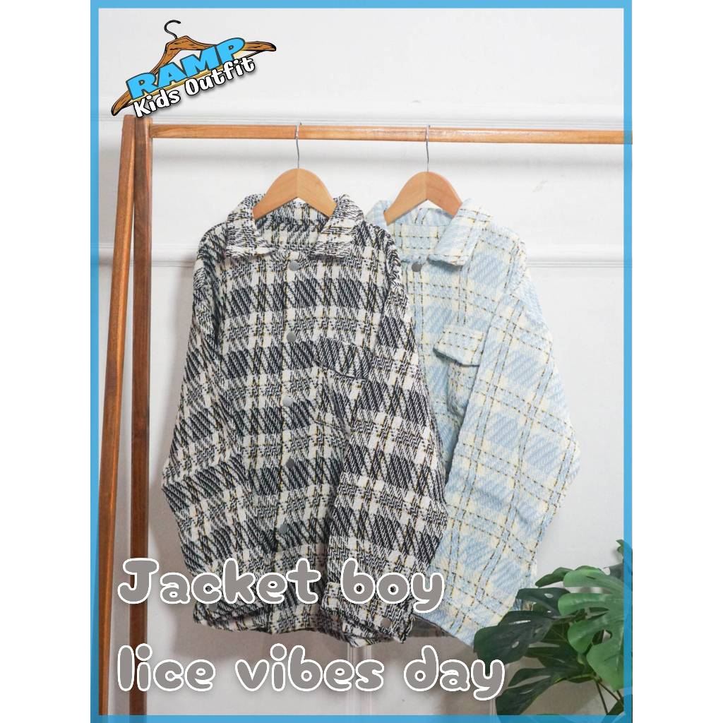 outer anak laki-laki | jaket anak laki-laki | kemeja anak laki-laki | Jacket boy lice vibes day  bal